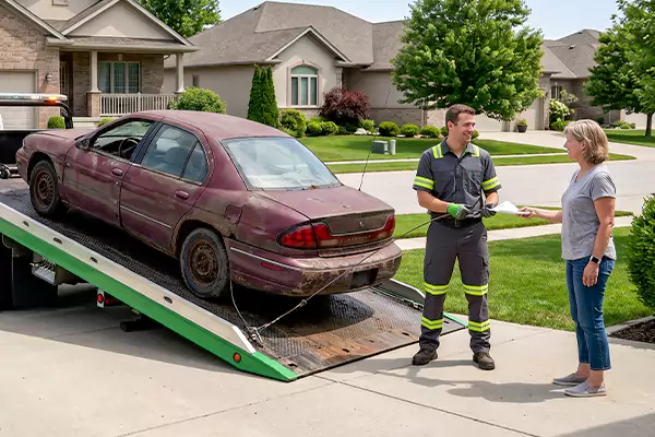 Junk Car Disposal in Detroit, MI