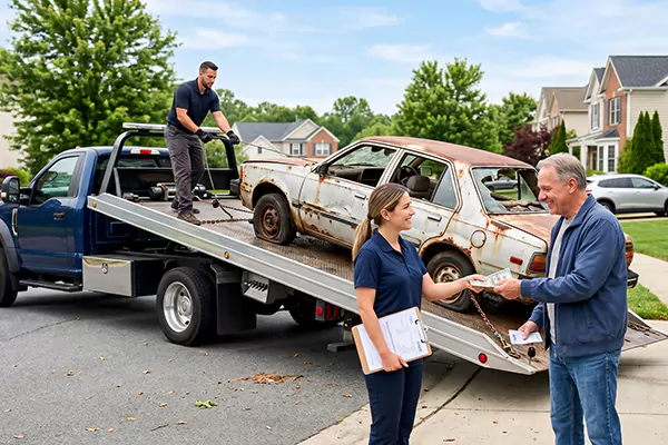 Junk Car Pick Up in Detroit, MI