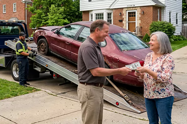 Junk Car Towing in Detroit, MI