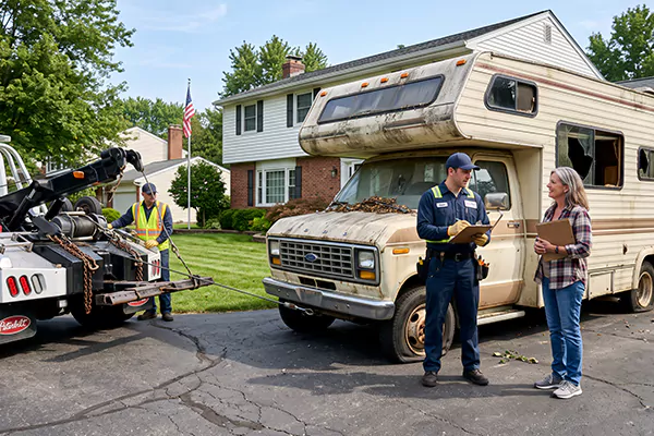 Junk RV Removal in Detroit, MI