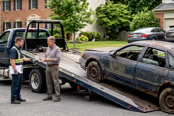 Junk Vehicle Removal in Detroit, MI