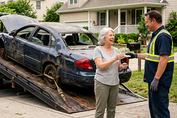 Scrap Car Pick Up in Detroit, MI
