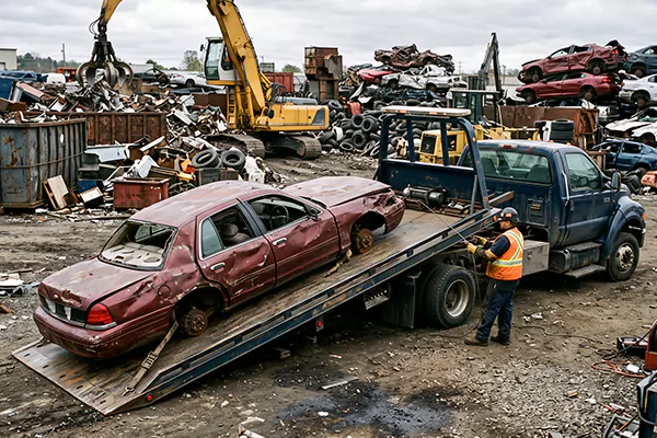 Scrap Car Removal in Detroit, MI
