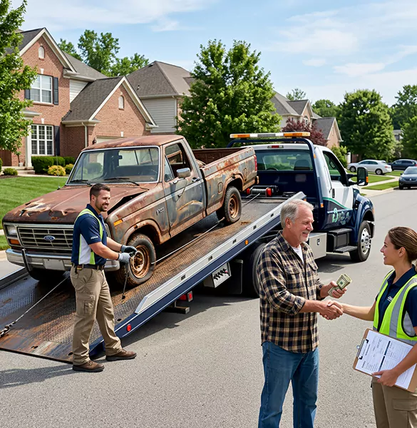 Reliable junk truck removal: your trusted scrap truck pickup service in Detroit, MI