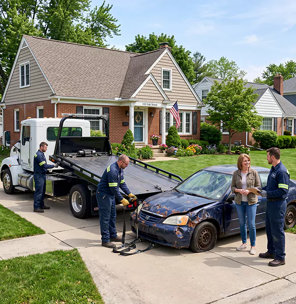 Trusted Local Junk Car Removal Service in Detroit, MI