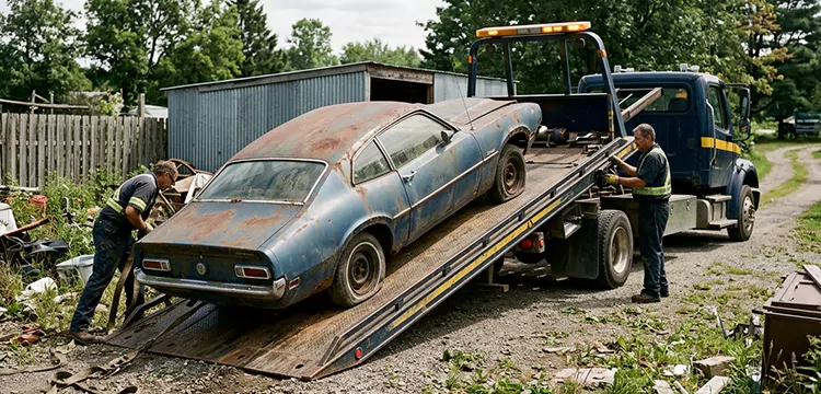 24 Hour Non-Running Junk Car Removal in Detroit