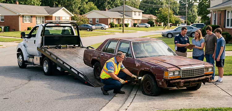 Broken Down Car Pick Up in Detroit