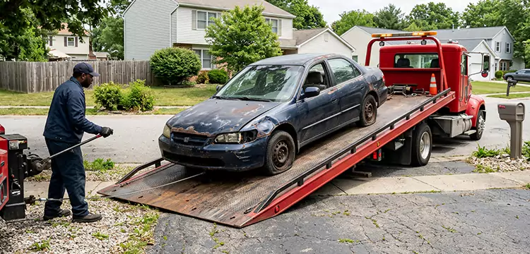 Same-Day Old Junk Car Removal in Detroit
